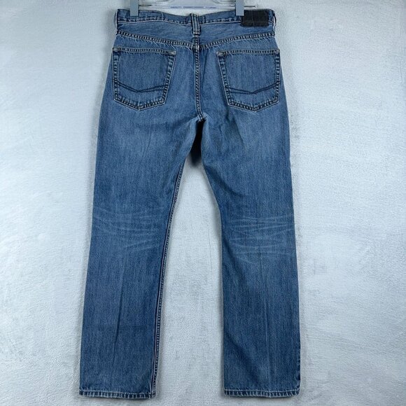 Bullhead Vintage Jeans Cropped Straight Slim Fit Womens Blue Size W32XL30 - Picture 2 of 10